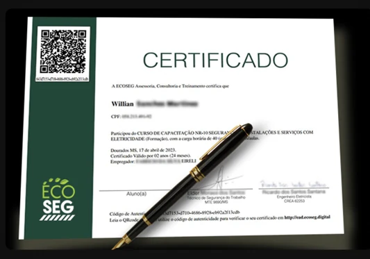 Certificado ECOSEG